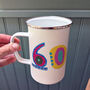 Large Enamel Age Mug, thumbnail 2 of 6