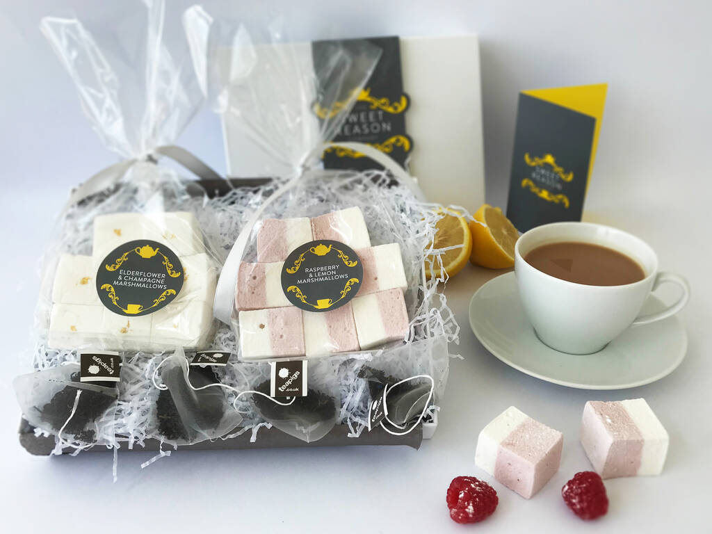 Marshmallow Afternoon Tea For Four Gift By The Sweet Reason Company