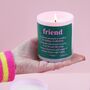 Friends Scented Candle In Pink Container, thumbnail 1 of 6
