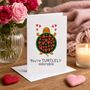 Funny Turtle Valentine’s Card, thumbnail 5 of 6