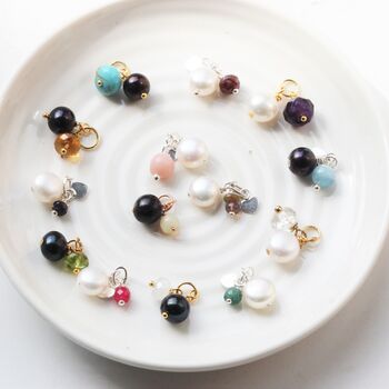 Personalised 40th Birthday Birthstone Necklace For Her, 2 of 11