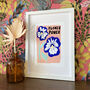 Flower Power Print, thumbnail 2 of 2