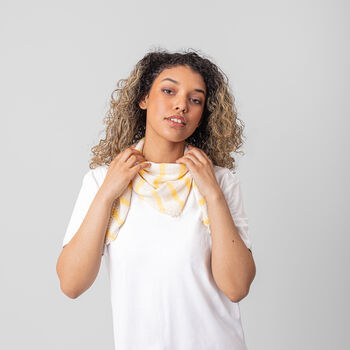 Striped Neckerchief Easy Knitting Kit, 5 of 10