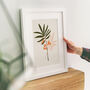 Personalised Leaves And Initials Print, thumbnail 4 of 6