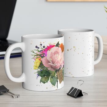 Personalised Birthday Card Pale Pink Rose Scented, 4 of 11