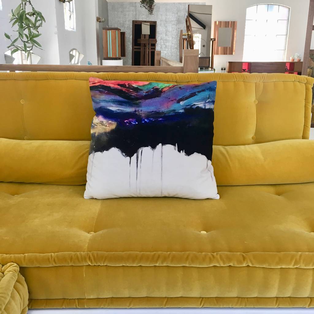 Ombré Cushion Cover By Meru Art