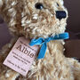 Personalised New Baby Teddy Bear, thumbnail 9 of 10