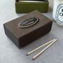 Personalised Refillable English Handmade Matchbox, thumbnail 5 of 10