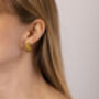Chunky Braided Hoops, thumbnail 1 of 4