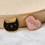 Dogs Lover Heart Pin Badge, thumbnail 5 of 7