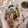 First Christmas Married Photo Ornament Acrylic 2025, thumbnail 5 of 8