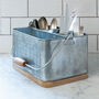 Galvanised Storage Caddy, thumbnail 1 of 2