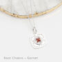 Personalised Semi Precious Stone Chakra Necklace, thumbnail 5 of 12