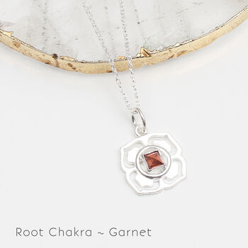 Personalised Semi Precious Stone Chakra Necklace, 5 of 12