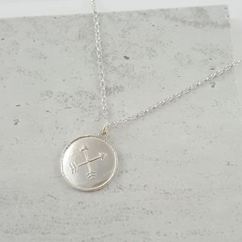 'Friendship' Amulet Coin Necklace, 5 of 11