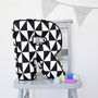 Personalised Monochrome Letter Cushion, thumbnail 3 of 7