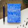 Personalised Hand Marbled Nonpareil Journal, thumbnail 1 of 6