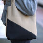 Colour Block Shoulder Shopper Tote Bag, thumbnail 4 of 10