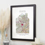 Personalised Our Home Map Print, thumbnail 10 of 11