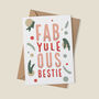 'Fab Yule Ous Bestie' Christmas Card, thumbnail 2 of 5