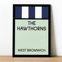 The Hawthorns Monopoly West Brom Football Print, thumbnail 1 of 2