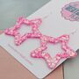 Sparkly Large Star Glitter Resin Statement Earrings, thumbnail 7 of 8