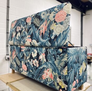 Large Ottoman In Floral Print, 4 of 5