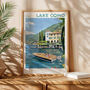 Lake Como, Italy Poster, thumbnail 11 of 12