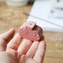 Pink Recycled Terrazzo Incense Holder, thumbnail 5 of 5