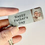 Personalised Metal Photo Father's Day Keyring, thumbnail 5 of 5
