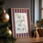 Calm And Bright Christmas Art Print, thumbnail 6 of 9