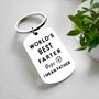 Best Farter Funny Fathers Day Keyring Gift, thumbnail 1 of 5