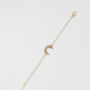 Gold Nightshade Moon Bracelet, thumbnail 4 of 9