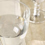 Four Luxury Beaded Stem Wine Glasses, thumbnail 5 of 9