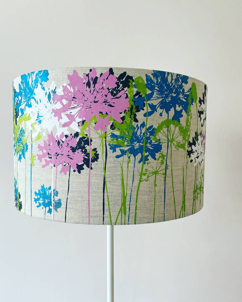 screen printed lampshades