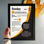 Personalised Print 60th Birthday Gift For Football Fans, thumbnail 3 of 6