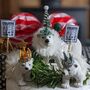 Christmas Polar Bear Cake Topper Set, thumbnail 2 of 4