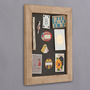 Distressed Wood Framed Pinboard Noticeboard, thumbnail 1 of 3