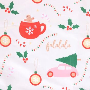 Sugarplum Christmas Print Apron, 2 of 3