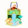 Personalised Childs Wooden Dinosaur Play Set, thumbnail 7 of 9