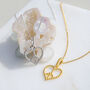 Peace Heart Silver Pendant Necklace, thumbnail 6 of 11