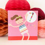 Disco Queen 7th Birthday Card, thumbnail 4 of 5
