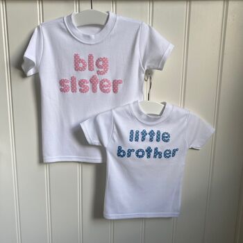 Two Siblings T Shirt Set, 2 of 5