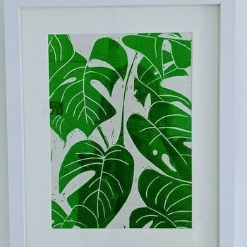 Cheese Plant Print, 3 of 4