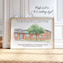 Personalised Watercolour Illustration Retirement And Leaving Gift, thumbnail 2 of 12