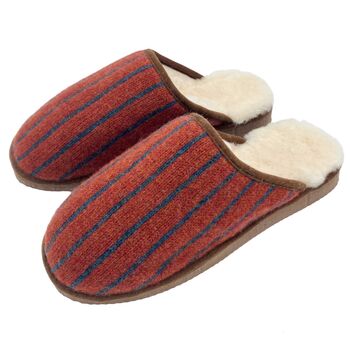 Lambswool And Sheepskin Men's Slippers, 12 of 12