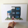 'Apartments, Tokyo' Recycled Paper Collage Print, thumbnail 2 of 5