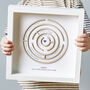 Personalised Wooden Maze Print, thumbnail 1 of 12