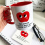 Personalised Good Apple Teacher Mug Thank You Gift, thumbnail 1 of 5