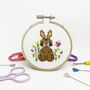 Cute Bunny Mini Cross Stitch Kit, thumbnail 1 of 3